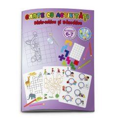 Carte cu activitati distractive si educative A4 32 pag 6-7 ani
