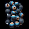 Tama Okendama Revo Splatter Black Blue Pearl