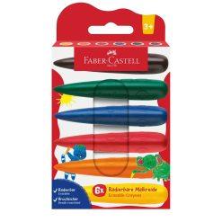 Set 6 creioane cerate model degete Faber-Castell