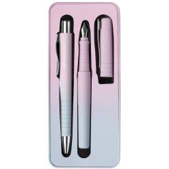Set stilou B + pix XB Poly Flow Roz-Bleu Faber-Castell