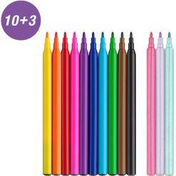 Alternative view of Set 10+3 carioci Unicorni Faber-Castell